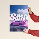 Nissan Silvia S15 – JDM Drift Culture Poster
